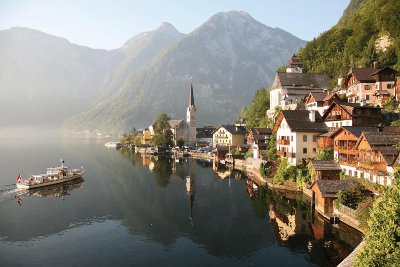 Appartement Predigstuhlblick Mit Indoorpool Und Sauna Bad Goisern Dış mekan fotoğraf