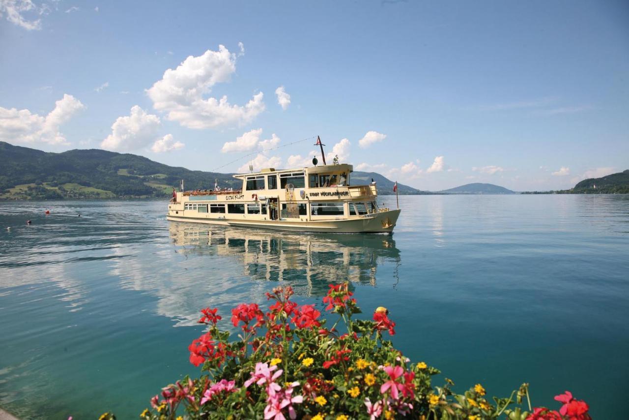 Appartement Predigstuhlblick Mit Indoorpool Und Sauna Bad Goisern Dış mekan fotoğraf